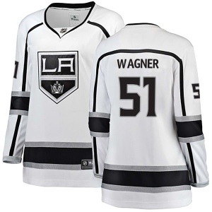 Women's Austin Wagner Los Angeles Kings Breakaway Away Jersey - White