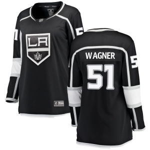 Women's Austin Wagner Los Angeles Kings Breakaway Home Jersey - Black