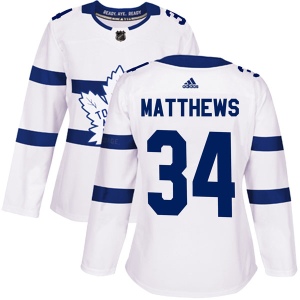 Women's Auston Matthews Toronto Maple Leafs Authentic 2018 Stadium Series Jersey - White