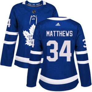 Women's Auston Matthews Toronto Maple Leafs Authentic Home Jersey - Royal Blue