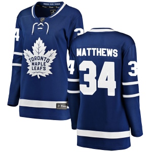 Women's Auston Matthews Toronto Maple Leafs Breakaway Home Jersey - Blue