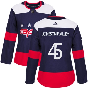 Women's Axel Jonsson-Fjallby Washington Capitals Authentic 2018 Stadium Series Jersey - Navy Blue