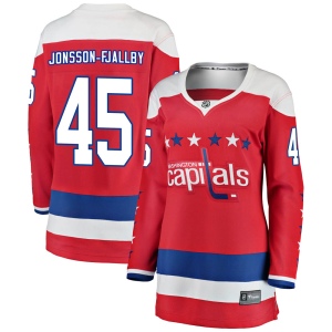 Women's Axel Jonsson-Fjallby Washington Capitals Breakaway Alternate Jersey - Red