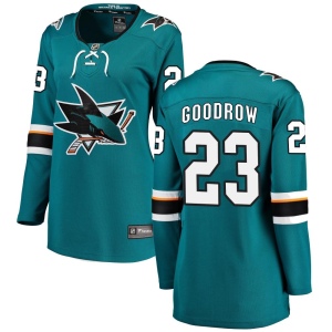 Women's Barclay Goodrow San Jose Sharks Breakaway Home Jersey - Teal