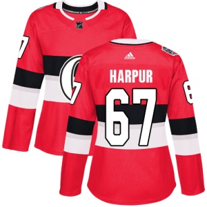 Women's Ben Harpur Ottawa Senators Authentic 2017 100 Classic Jersey - Red