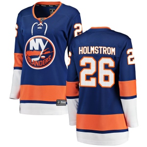 Women's Ben Holmstrom New York Islanders Breakaway Home Jersey - Blue