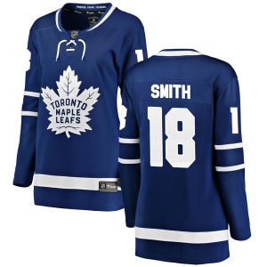 Women's Ben Smith Toronto Maple Leafs Breakaway Home Jersey - Blue