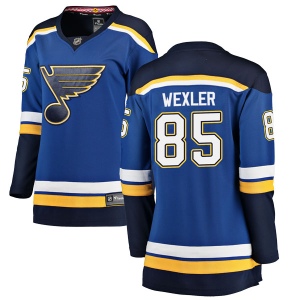 Women's Ben Wexler St. Louis Blues Breakaway Home Jersey - Blue