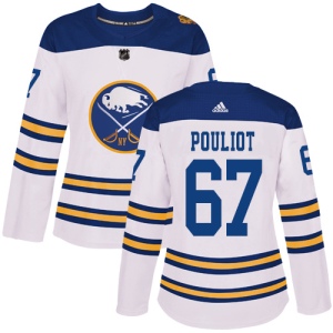 Women's Benoit Pouliot Buffalo Sabres Authentic 2018 Winter Classic Jersey - White