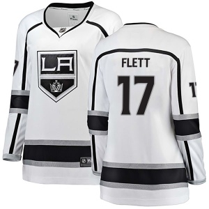 Women's Bill Flett Los Angeles Kings Breakaway Away Jersey - White