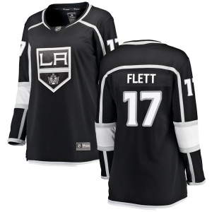 Women's Bill Flett Los Angeles Kings Breakaway Home Jersey - Black