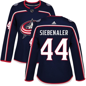 Women's Blake Siebenaler Columbus Blue Jackets Authentic Home Jersey - Navy