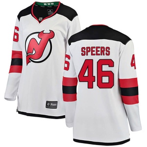 Women's Blake Speers New Jersey Devils Breakaway Away Jersey - White