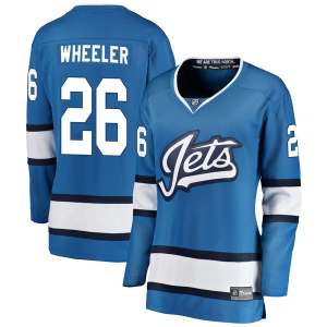 Women's Blake Wheeler Winnipeg Jets Breakaway Alternate Jersey - Blue