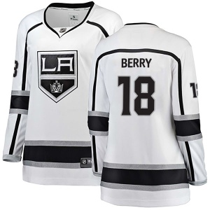 Women's Bob Berry Los Angeles Kings Breakaway Away Jersey - White