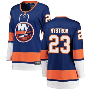 Women's Bob Nystrom New York Islanders Breakaway Home Jersey - Blue