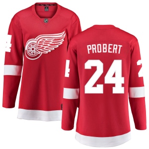 Women's Bob Probert Detroit Red Wings Home Breakaway Jersey - Red