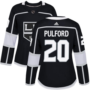 Women's Bob Pulford Los Angeles Kings Authentic Home Jersey - Black