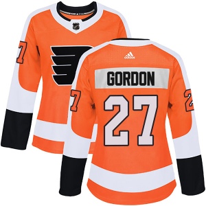 Women's Boyd Gordon Philadelphia Flyers Authentic Home Jersey - Orange