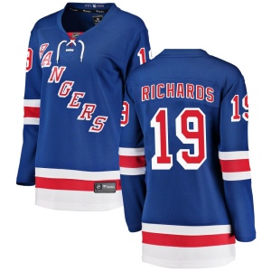 Women's Brad Richards New York Rangers Breakaway Home Jersey - Blue