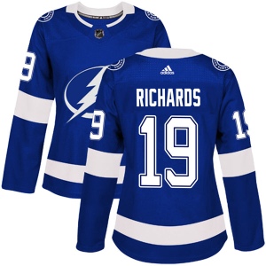 Women's Brad Richards Tampa Bay Lightning Authentic Home Jersey - Blue