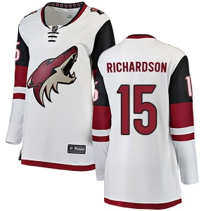 Women's Brad Richardson Arizona Coyotes Authentic Away Jersey - White