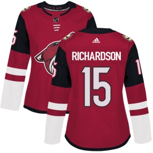 Women's Brad Richardson Arizona Coyotes Authentic Burgundy Home Jersey - Red