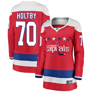 Women's Braden Holtby Washington Capitals Breakaway Alternate Jersey - Red