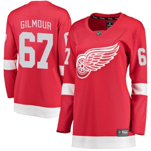 Women's Brady Gilmour Detroit Red Wings Breakaway Home Jersey - Red