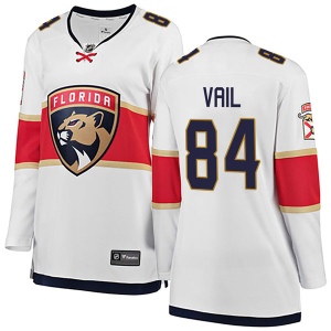 Women's Brady Vail Florida Panthers Breakaway Away Jersey - White