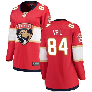 Women's Brady Vail Florida Panthers Breakaway Home Jersey - Red