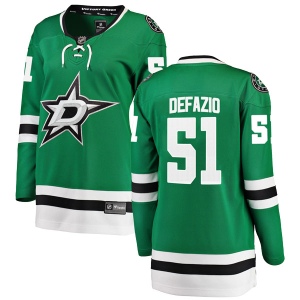 Women's Brandon DeFazio Dallas Stars Breakaway Home Jersey - Green