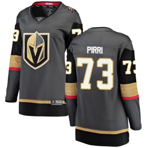 Women's Brandon Pirri Vegas Golden Knights Breakaway Black Home Jersey - Gold