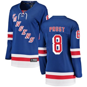 Women's Brandon Prust New York Rangers Breakaway Home Jersey - Blue