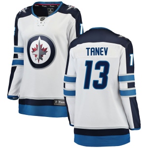 Women's Brandon Tanev Winnipeg Jets Breakaway Away Jersey - White