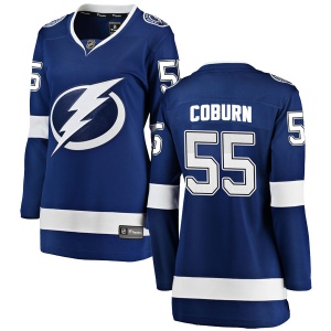 Women's Braydon Coburn Tampa Bay Lightning Breakaway Home Jersey - Blue