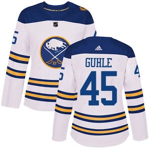 Women's Brendan Guhle Buffalo Sabres Authentic 2018 Winter Classic Jersey - White