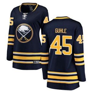 Women's Brendan Guhle Buffalo Sabres Breakaway Home Jersey - Navy Blue