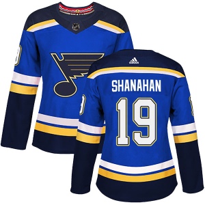 Women's Brendan Shanahan St. Louis Blues Authentic Home Jersey - Blue