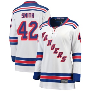 Women's Brendan Smith New York Rangers Breakaway Away Jersey - White