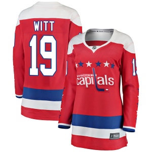 Women's Brendan Witt Washington Capitals Breakaway Alternate Jersey - Red