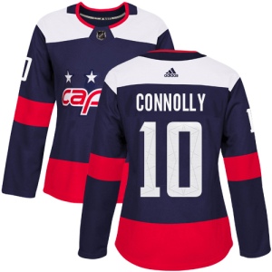 Women's Brett Connolly Washington Capitals Authentic 2018 Stadium Series Jersey - Navy Blue