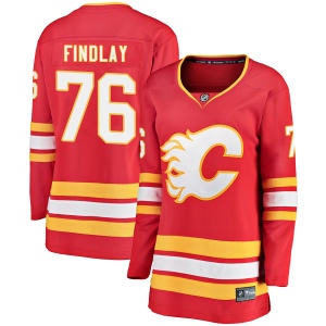 Women's Brett Findlay Calgary Flames Breakaway Alternate Jersey - Red