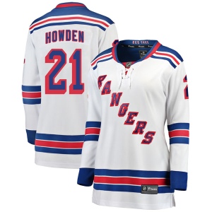 Women's Brett Howden New York Rangers Breakaway Away Jersey - White