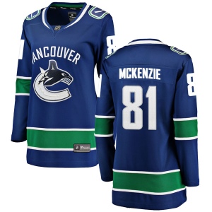 Women's Brett McKenzie Vancouver Canucks Breakaway Home Jersey - Blue