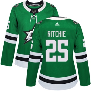 Women's Brett Ritchie Dallas Stars Authentic Home Jersey - Green