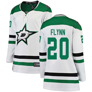 Women's Brian Flynn Dallas Stars Breakaway Away Jersey - White