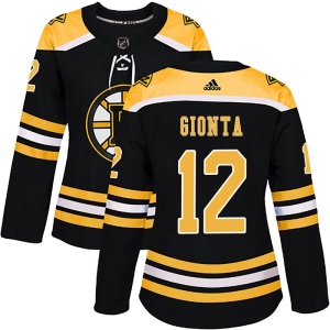 Women's Brian Gionta Boston Bruins Authentic Home Jersey - Black