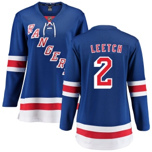 Women's Brian Leetch New York Rangers Home Breakaway Jersey - Blue