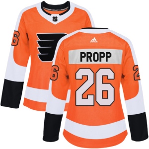 Women's Brian Propp Philadelphia Flyers Authentic Home Jersey - Orange